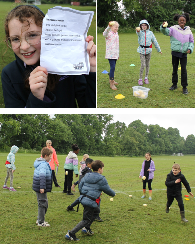 A collage of a group of kids playing in a field

Description automatically generated