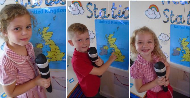 A collage of children holding a microphone

Description automatically generated