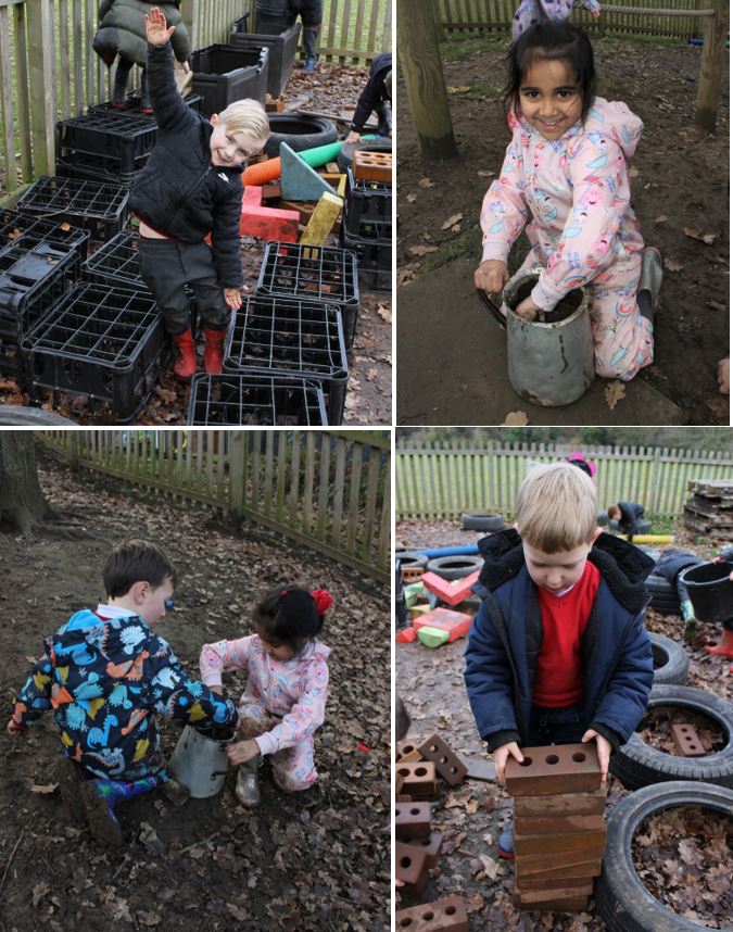 A collage of children playing outside

Description automatically generated