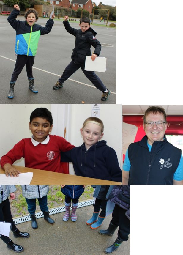 A collage of children posing for a picture

Description automatically generated